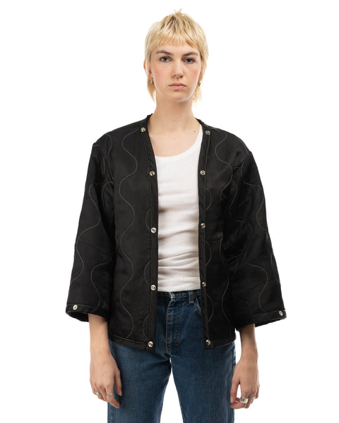 80’s Military Firefighter Liner Jacket - XL