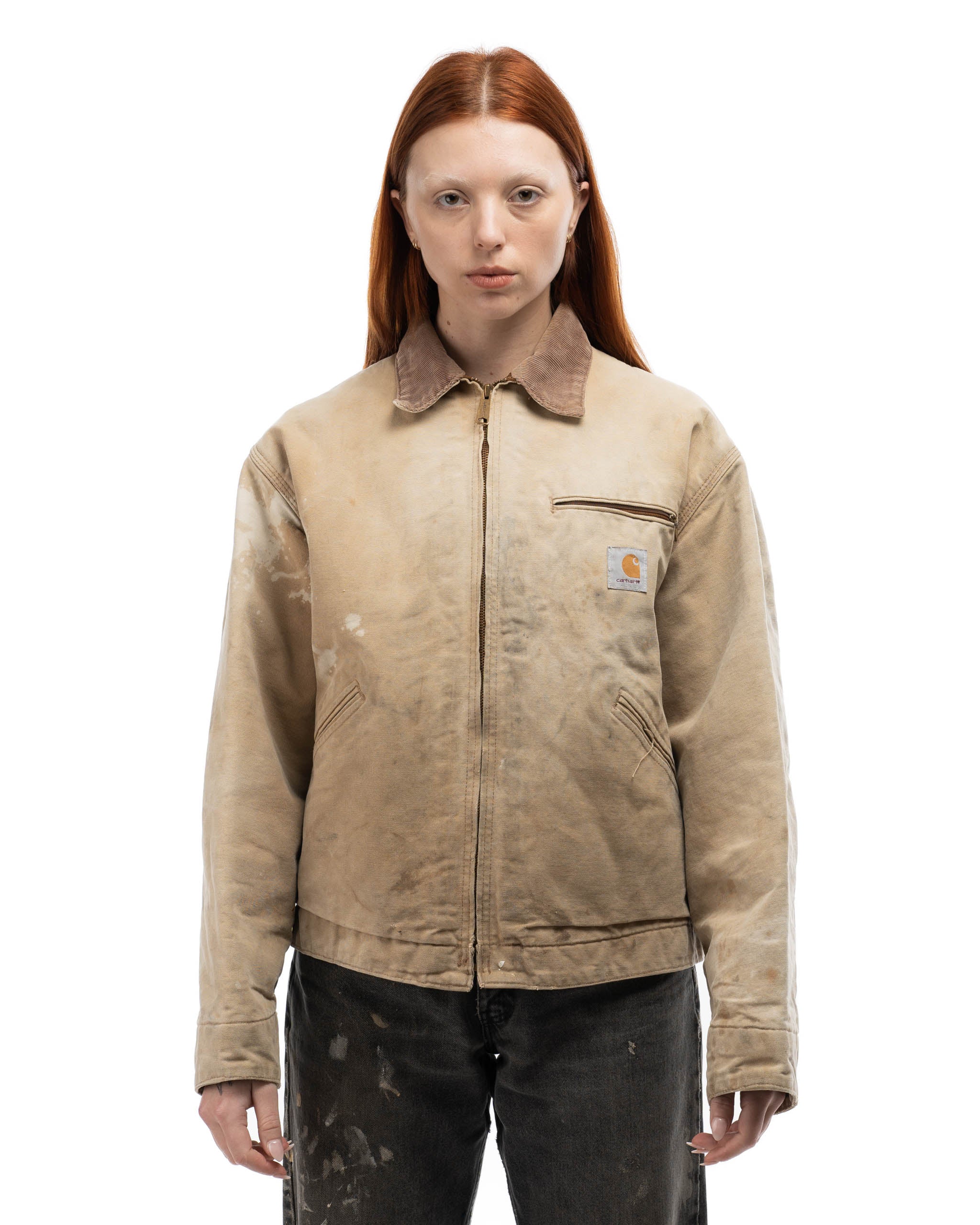 ジャケット・アウター Carhartt traditional jacket Detroit 80's Bleached Carhartt Detroit Jacket - Large – Kissing Booth