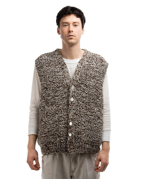 70’s Heavy Knit Sweater Vest - XXL