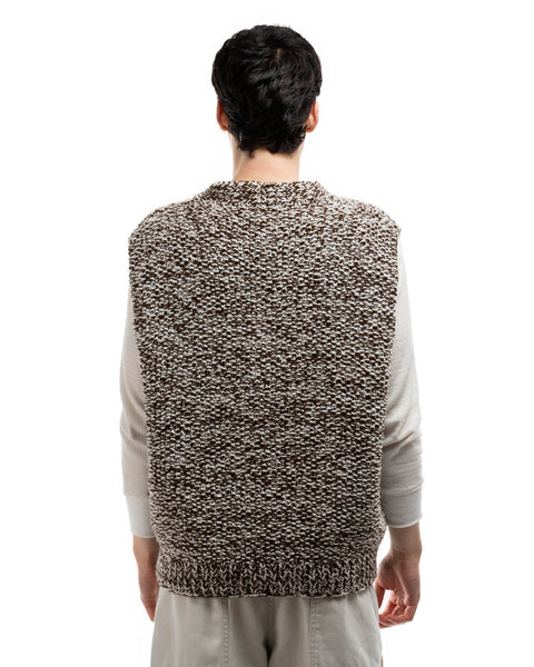 70’s Heavy Knit Sweater Vest - XXL