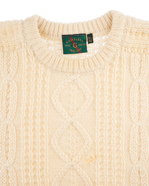 80’s Irish Knit Sweater - Large
