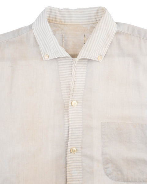 60’s Thrashed Short Sleeve Oxford - Medium