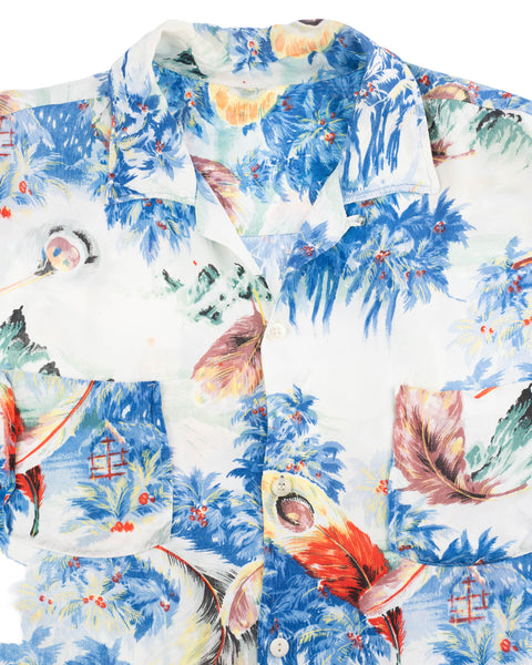 60’s Rayon Aloha Shirt - Medium