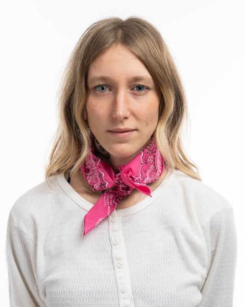 80’s Pink Bandana - OS