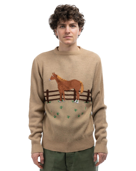 70’s H Bar C Horse Sweater - Medium