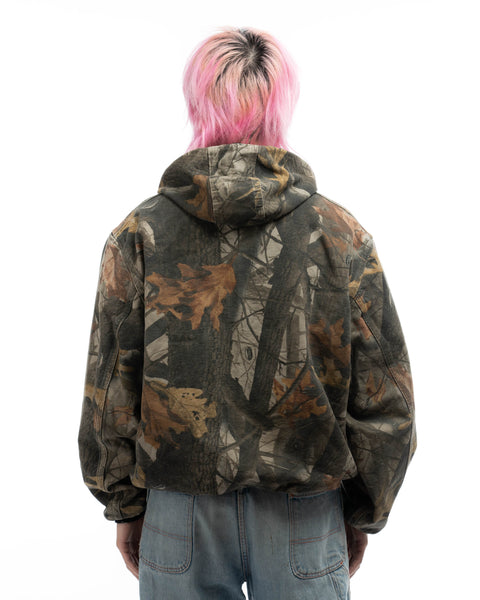 90's Carhartt Realtree Camo Hooded Jacket - Large