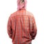 80’s Thrashed Plaid Button-Up Shirt - XXL