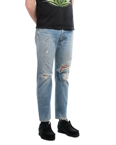 90’s Thrashed Levi’s 501 Denim - 33” x 30”