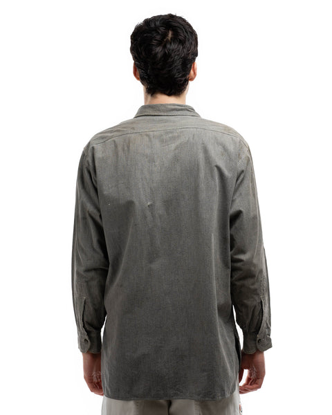 40’s J.C. Penny Salt and Pepper Work Shirt - XL