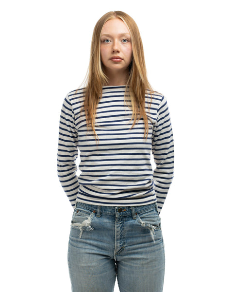 80’s Boatneck Striped Tee - Small