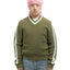 60’s Chunky Campus Sweater - Medium