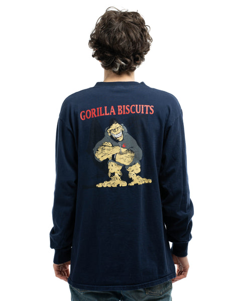 90’s Gorilla Biscuits Hold Your Ground Longsleeve Tee - XL