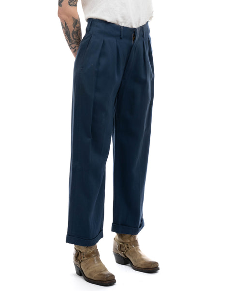 50’s Fraternity Prep Pleated Trousers - 26” x 24”