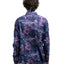 70’s Polyester Printed Button-Up Shirt - Large