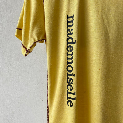 70's Mademoiselle Inside Out Tee - W's Medium