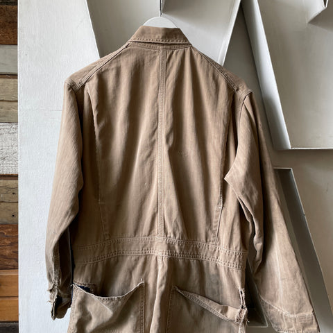 60’s Thrashed Powr House HBT Coveralls - Medium