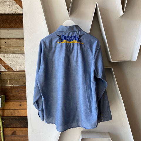 70's Olympia Selvage Chambray - Large