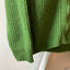 60’s Wool Zip Sweater - XL