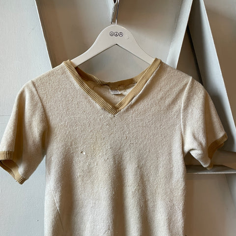 70’s Terrycloth Ringer Tee - XS