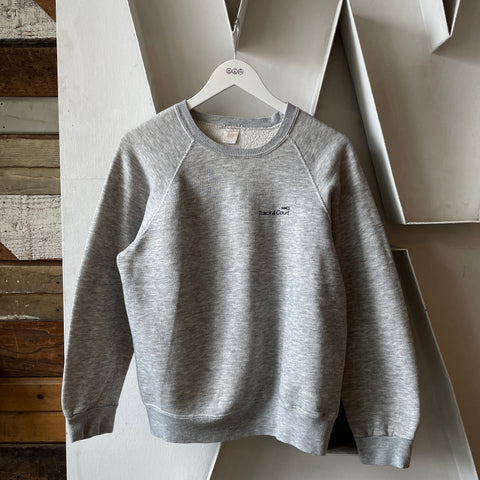 80's Track and Court Crewneck - Large
