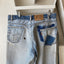 80's Levi’s Patchwork Flares - 34” x 31”