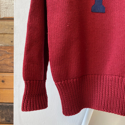 40's Spalding Collegiate Sweater - Medium