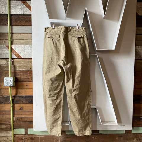 70’s Euro Mil-Spec Khakis - 36" x 33"