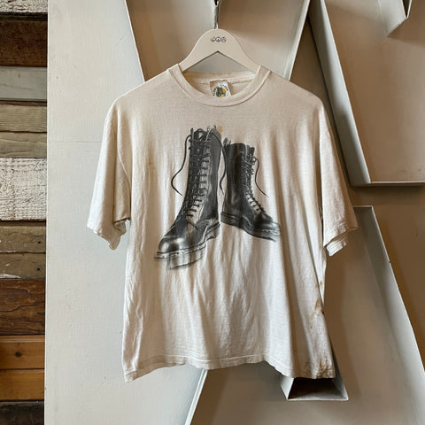 90’s Thrashed Boxy Docs Tee - Medium