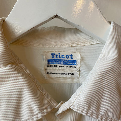 70's Tricot Nylon Shirt - Large