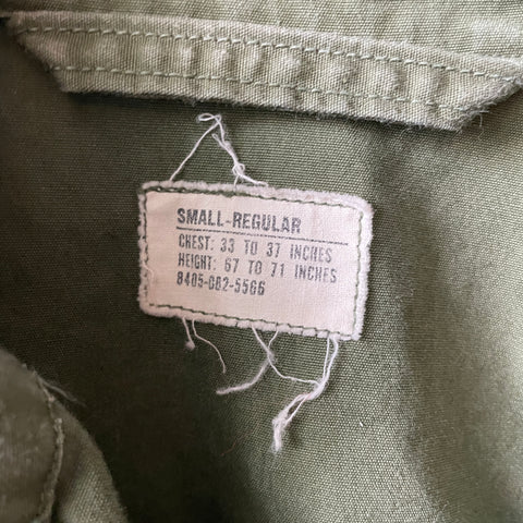 60's 3rd Pattern Non-Ripstop Poplin Jacket - Small
