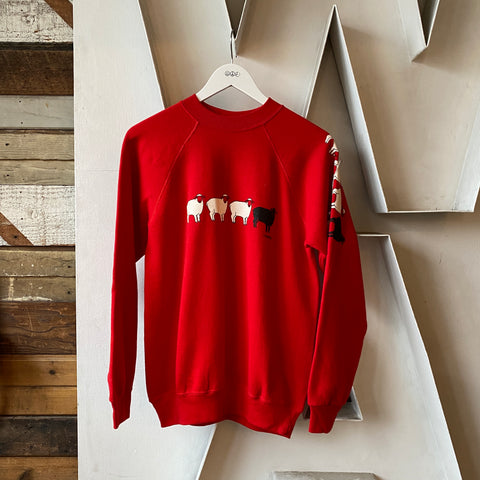 80's Sheep Sweatshirt - Medium