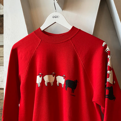 80's Sheep Sweatshirt - Medium
