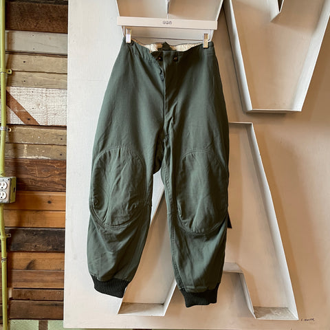 WWII Military USAF E-1B Flying Trousers - 28” x 25”