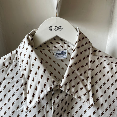 80’s Patterned Button-Up - XL