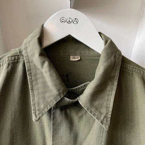 WW2 HBT 13 Star Utility Shirt - Medium