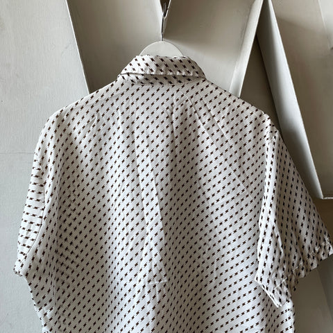 80’s Patterned Button-Up - XL