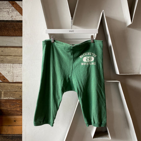 50’s Champion Running Man Wrestling Shorts - Small