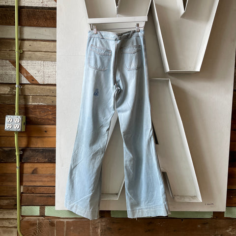 70’s Brand-New-Generation Thrashed Flares - 29” x 32”
