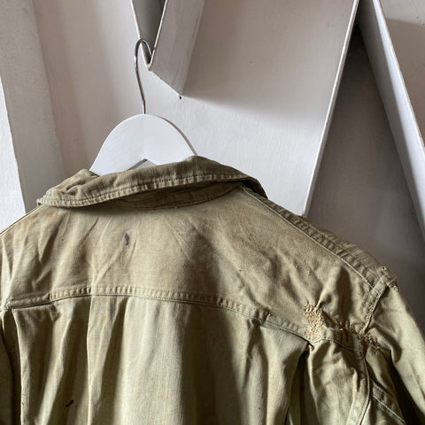 WWII HBT First Pattern POW Shirt - Medium