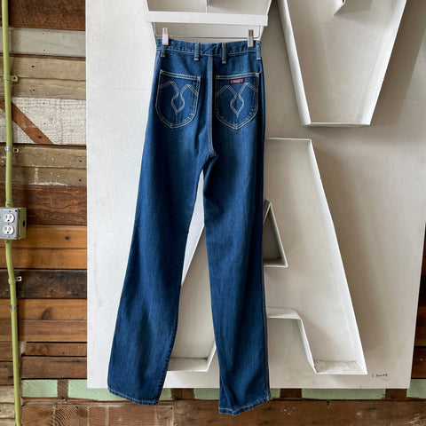 70’s Wrangler Western Denim - 23” x 33”