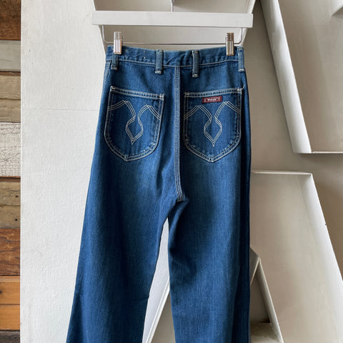 70’s Wrangler Western Denim - 23” x 33”