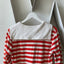 60’s Striped Terry Pullover - Small