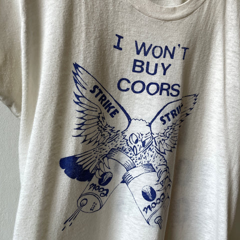 70’s Protest Coors Tee - Small