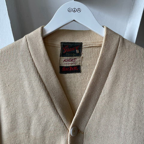 50’s Wool Varsity Cardigan - Large
