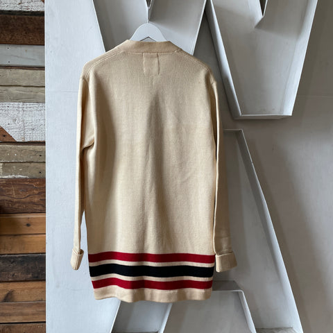 50’s Wool Varsity Cardigan - Large