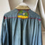 60’s Embroidered Denim Pearl Snap Western Shirt - XL