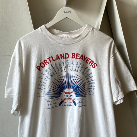 90’s Portland Beavers Tee - Large