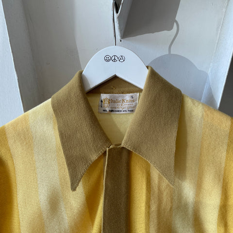 60's MCM Knit Button up - Small