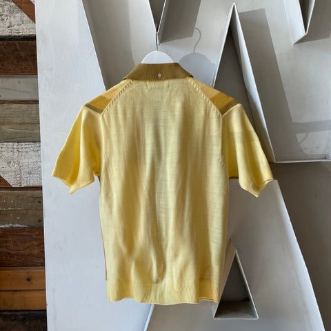 60's MCM Knit Button up - Small