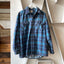60’s Plaid Flannel - XL